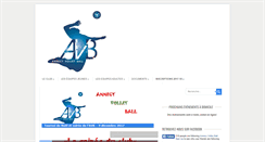 Desktop Screenshot of annecy-volleyball.com